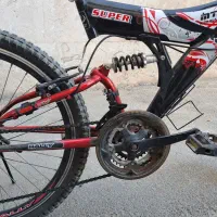 دوچرخه ۲۴ دنده ای رالی کاملا سالم|دوچرخه، اسکیت، اسکوتر|مشهد, الهیه|دیوار