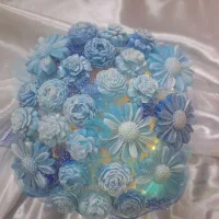 باکس گل شمع دستساز (هدیه شب یلدا)|گل مصنوعی|شیراز, شهرک مفتح|دیوار