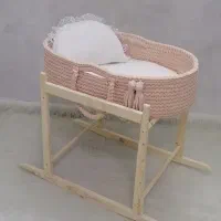 کریر تریکو مدل بدون سایبان رنگ صورتی کرم