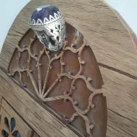 انگشتر نقره آمیتیست تراش فست