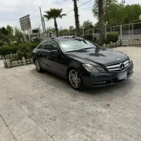 بنز کوپه E350 پلاک موقت