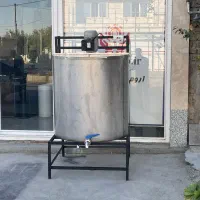 کره گیر 200 لیتری استیل دوغ زن کره ساز صنعتی
