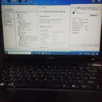 لپ تاپ msi ژاپنی دو گرافیکه ۲۵۶ssd 8gb|رایانه همراه|سراوان, |دیوار