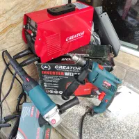 دستگاه جوش کریتور ژاینی دریل مینی فرز دلر گیربکسی|ماشین‌آلات صنعتی|مشهد, هفده شهریور|دیوار