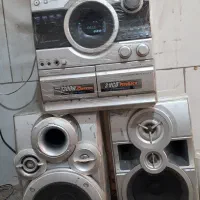 باند اسپیکر بلوتوثی فلش خور سه تیکه سامسونگ اصل|سیستم صوتی خانگی|اصفهان, عمان سامانی|دیوار