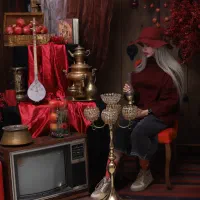 عکاسی یلدا و کریسمس همراه لباس|خدمات پذیرایی، مراسم|ساوه, |دیوار