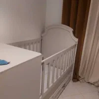 تخت کودک و نوجوان با کمد دراور ۳ طبقه|تخت و صندلی بچه|تهران, حشمتیه|دیوار
