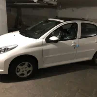 پژو۲۰۷ پانا اتومات TU5P سفید