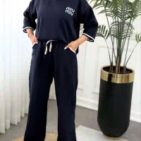 ست پلوشرت شلوار زیرزنانه زنانه