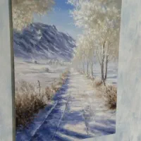 دو عدد تابلو نقاشی رنگ روغن|تابلو، نقاشی، عکس|تهران, امیریه|دیوار