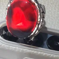 انگشترزیبای عقیق شفت العبد یمنی رکاب پرعقابی|جواهرات|کرج, شهرک بنفشه|دیوار