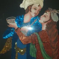 تابلو سبک معرق|تابلو، نقاشی، عکس|دماوند, گیلاوند|دیوار