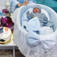 ست لباس مادر با گهواره نوزاد|اسباب و اثاث بچه|زاهدان, |دیوار