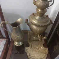 سرویس سماور برنجی|سماور، چای‌ساز، قهوه‌ساز|خشکبیجار, |دیوار