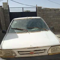 ماشین شانسی جوش خورده جلو لاستیک نداره