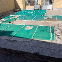 چادر خیمه ای بزرگ با تمام میله ها وسایلش|کوهنوردی و کمپینگ|رفسنجان, |دیوار