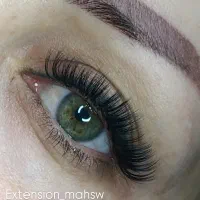 اف اکستنشن مژه اصولی و تاربه تار بدون اسیب تضمینی