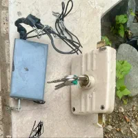 توپی قفل درب حیاط و درب بازکن برقی