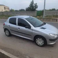 پژو ۲۰۶ نقره ای مدل ۸۷|خودرو سواری و وانت|ساری, |دیوار