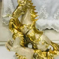 مجسمه طلایی اسب|مجسمه، تندیس، ماکت|تهران, خاوران|دیوار