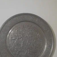 دیوار کوب مسی قلم کاری شده