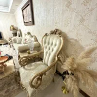 مبل ۱۲ نفره همراه میزبان کاملا چوب راش|مبلمان خانگی و میز عسلی|تهران, شادمان|دیوار