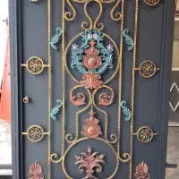 جوشکار والپست درب ورودی سربندی نرده حفاظ قاب فلزی|خدمات پیشه و مهارت|رشت, کوی طالقانی|دیوار