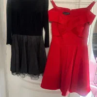 دوعدد لباس مجلسی عروسی نو