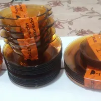 خورجین نو.وظروف ۶نفره عسلی|گلیم، جاجیم، گبه|جوانرود, |دیوار