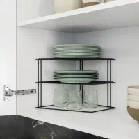 انواع راف نظم دهنده کابینت|آب‌چکان و نظم‌دهنده ظروف|قم, باجک یک|دیوار