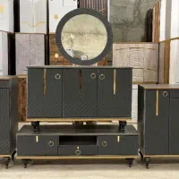 کنسول و آینه ، میز تی وی ، کمد ست کامل عروس