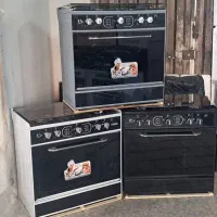 اجاق گاز نما شیشه ایی رویه لعابی مدل M1