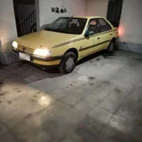 تاکسی روآ مدل ۹۰ کم کار بی رنگ