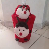 جاسطل و جا دستمال کاغذی عروسکی خارجی