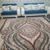 مبل راحتی ۷ نفره به همراه ۲عدد عسلی شیک در حد نو|مبلمان خانگی و میز عسلی|وحیدیه, |دیوار