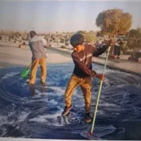کارگر رفت و روب و نگهبانی