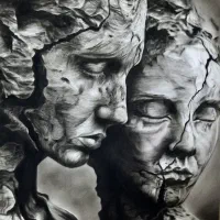 طراحی.کنته. سیاه قلم|تابلو، نقاشی، عکس|تهران, زعفرانیه|دیوار