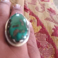 انگشتر فیروزه رکاب سنگین