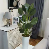 درختچه های کنار سالنی|گل مصنوعی|کرج, گلدشت|دیوار