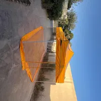 آلاچیق برزنت کانتینری سایبان سفید سایه بان ساحل|کوهنوردی و کمپینگ|تهران, تهران‌سر|دیوار