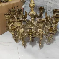 لوستر ملکه ۱۶ شاخه برنز