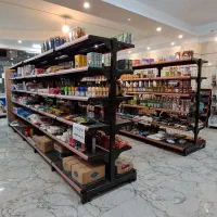 قفسه هایپری مشکی دوطرفه و یخچال پرده هوا|فروشگاه و مغازه|گرگان, |دیوار