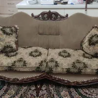 مبل ۷ نفره کارکرده به همراه جلو مبلی و ۳ عدد عسلی|مبلمان خانگی و میز عسلی|فردیس, داوری|دیوار
