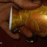 فنجان طلاکوب ۲۴عیار. ژاپنی