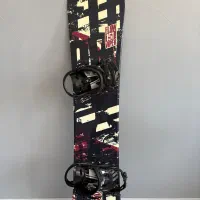 اسنوبرد flwo ست کاپشن شوار اسکی burton