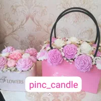 شمع و باکس گل و گیفت هدیه روز دانش آموز