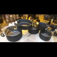 سرویس دیگ تفلون ۸ پارچه با قیمت مناسب