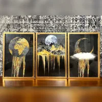 تابلو سه تیکه دکوراتیو ۶۰*۴۰