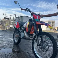 کراس ktm 250 دو زمانه