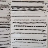 مژه فیشر (رنگی، آمبره،روباهی)|آرایشی، بهداشتی، درمانی|مشهد, رده|دیوار